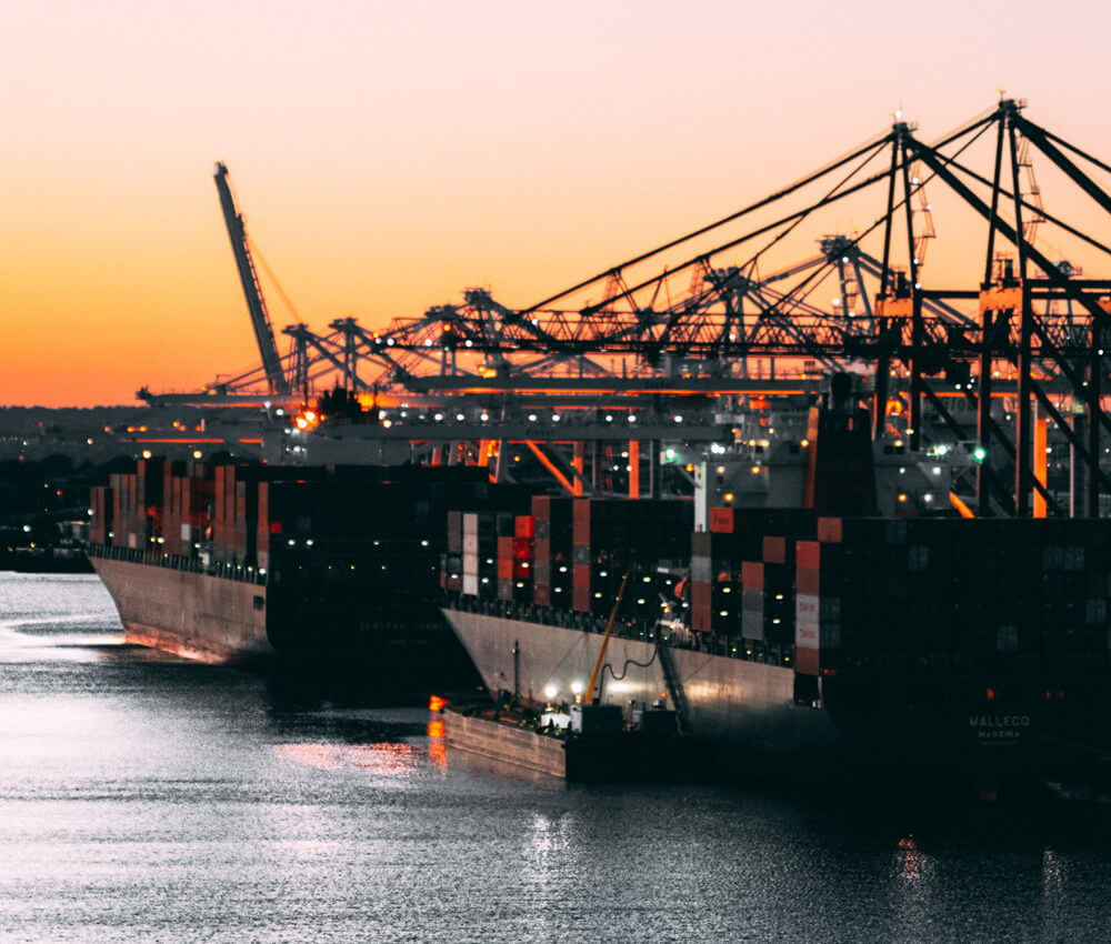 container ship
