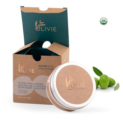OLIVIE Smile is a natural and easy way to brighten your smile