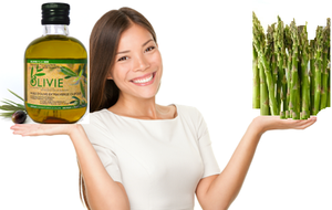 Benefits of asparagus with olive oil!