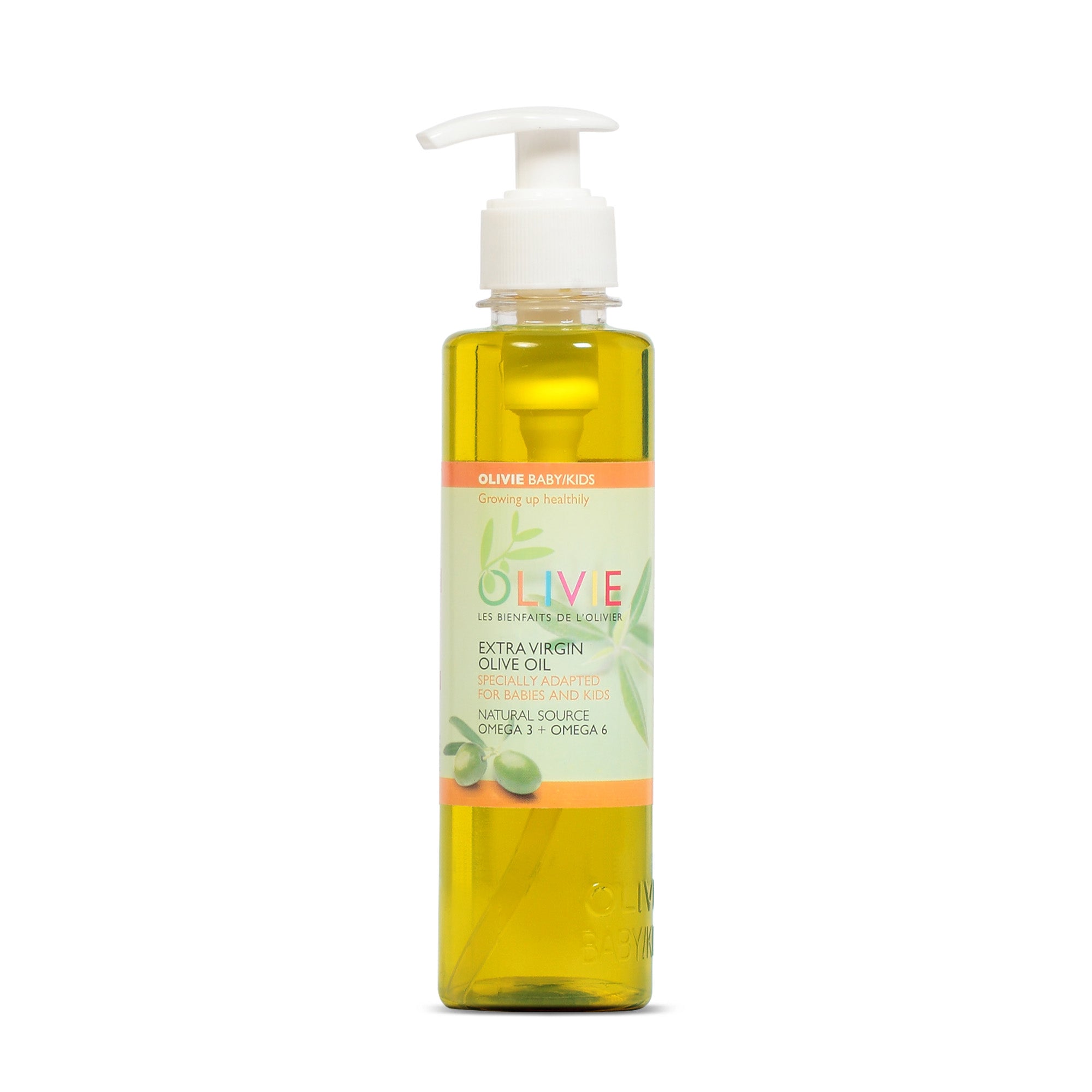 OLIVIE Baby/Kids is an organic extra virgin olive oil for the little ones! Reduces babies colic