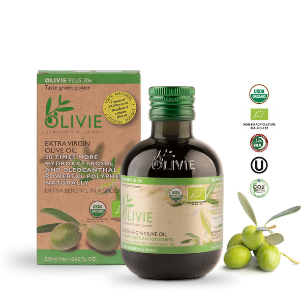 OLIVIE Plus 30x – the richest olive oil in polyphenols from the