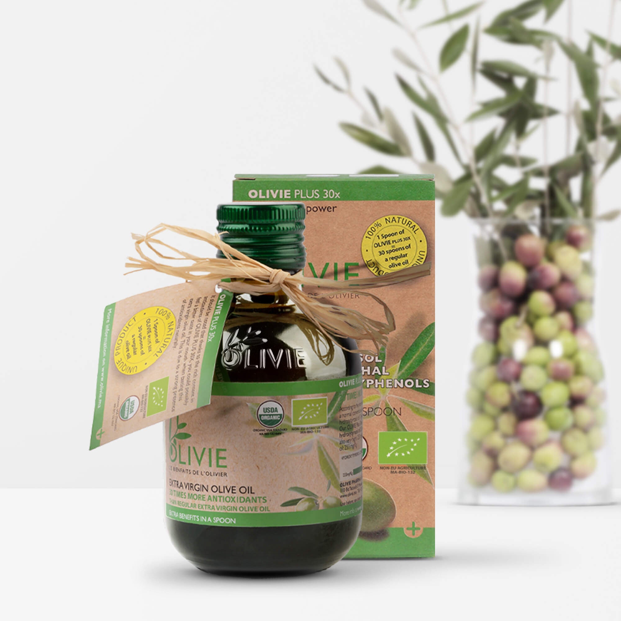 OLIVIE Plus 30x – the richest olive oil in polyphenols from the