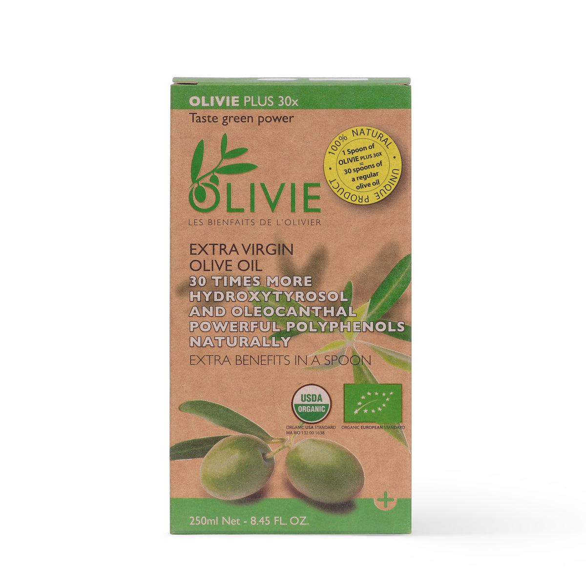 Olivie Plus 30X Utilisation – Olivie Plus 30X Bio – BLKXFS