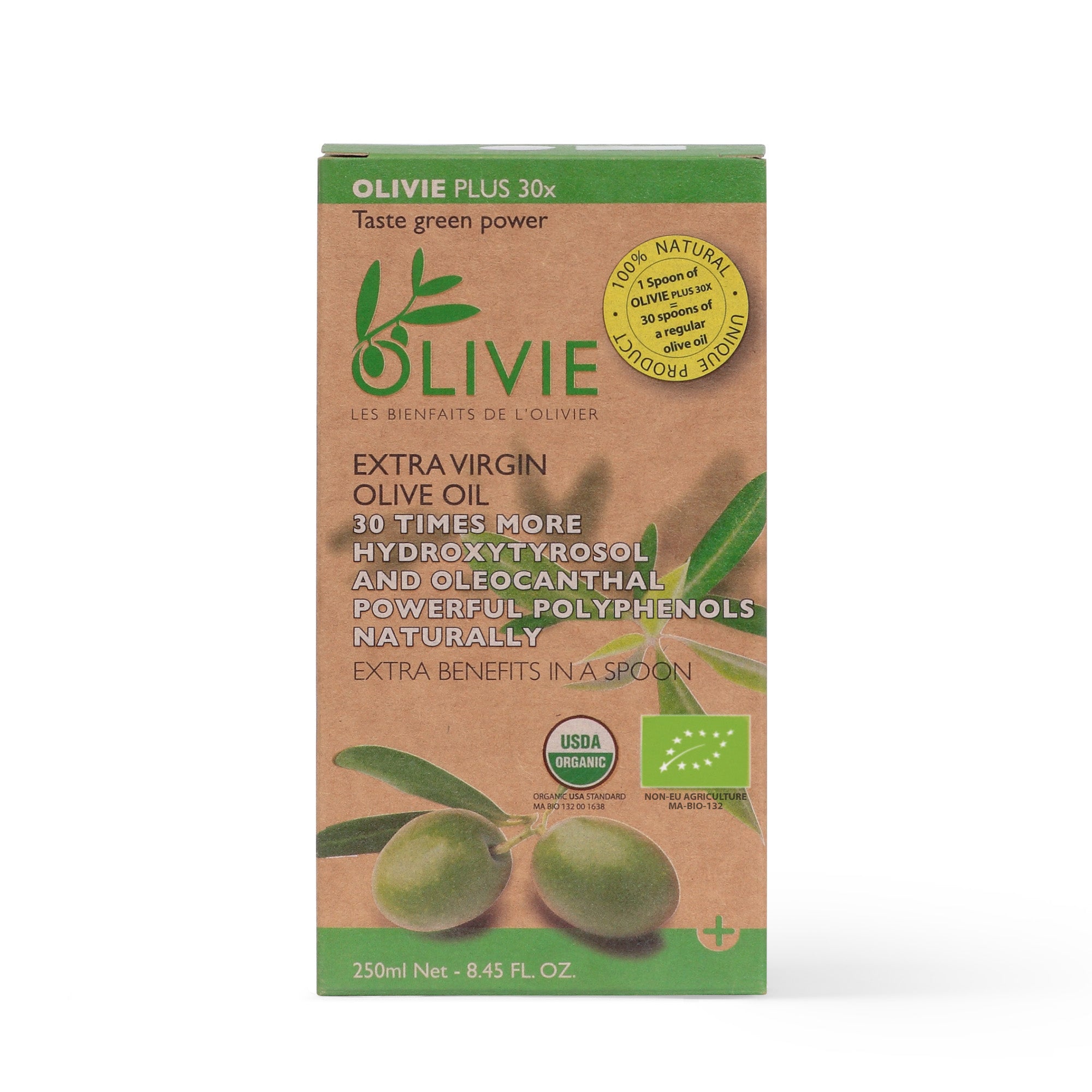 OLIVIE Plus 30x – the richest olive oil in polyphenols from the