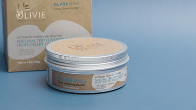 OLIVIE Smile is a natural and easy way to brighten your smile