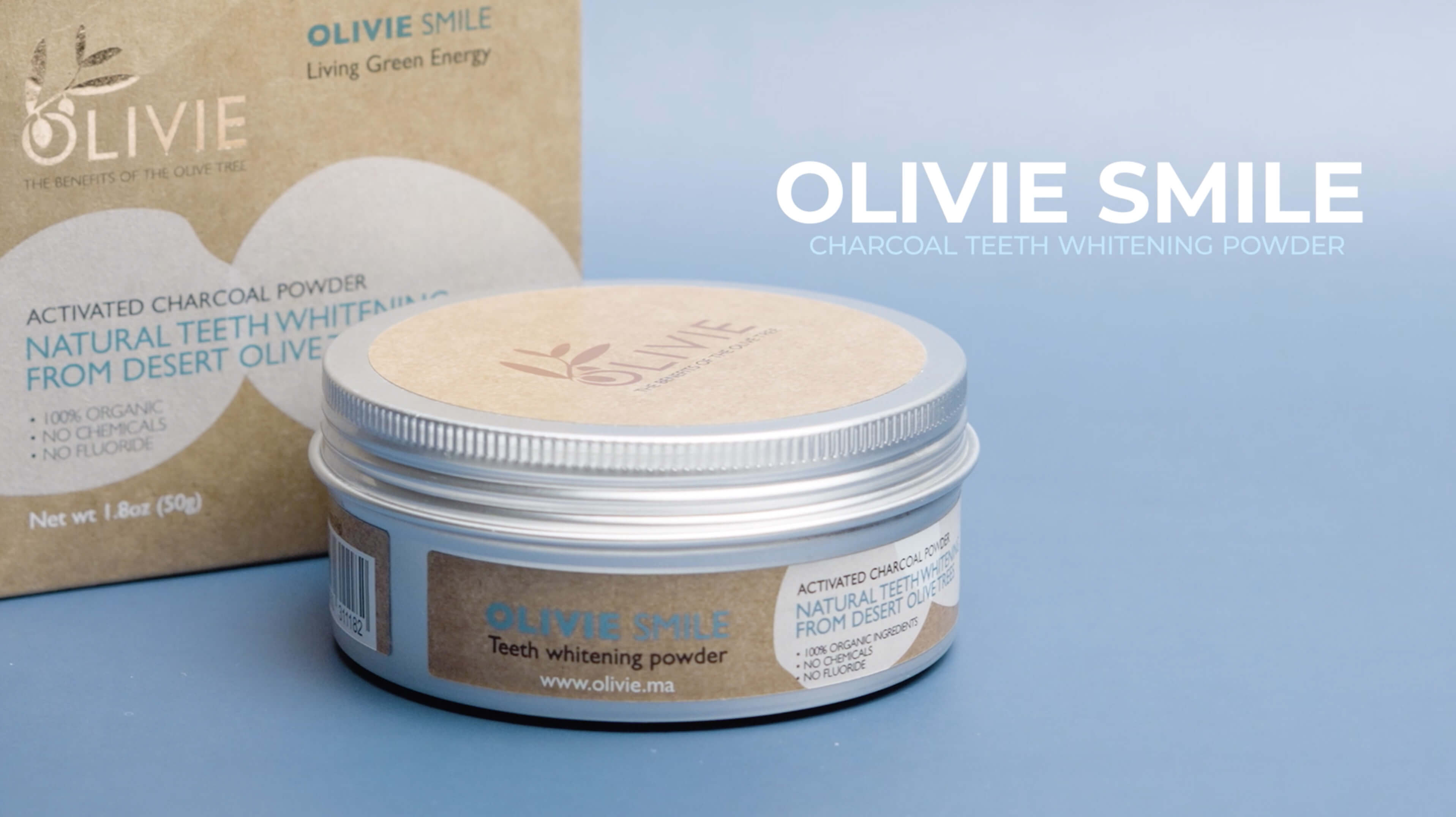 OLIVIE Smile is a natural and easy way to brighten your smile