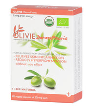 Learn how OLIVIE DERMAPSORIA, organic capsules, reduce skin inflammation for psoriasis, atopic, eczema and acne.